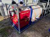 Blue Viper 4000 PSI Hot Water Pressure Washer with 250 Gallon Water tank