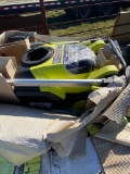 Pallet of Ryobi Snow Blowers