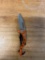Small Pocket knife, orange,black