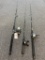 3 fishing Poles