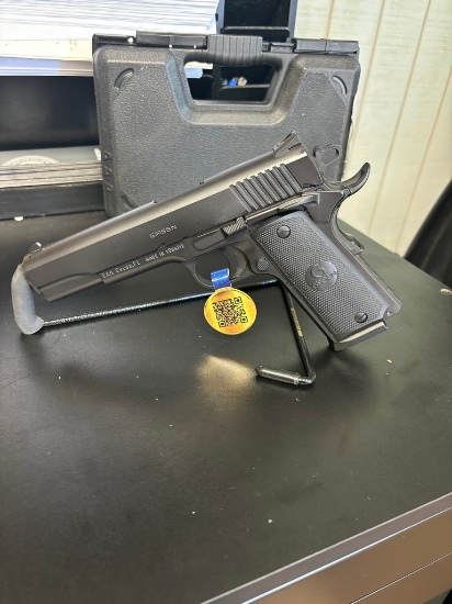 New Girsan MC 1911 S 45 comes with one 8 round Magazine and hard case
