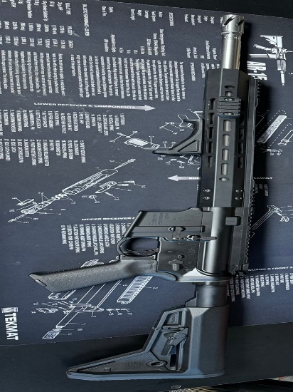Used 6.5 Grendel AR bear creek Arsenal upper with ruger lower comes with 1 magazine