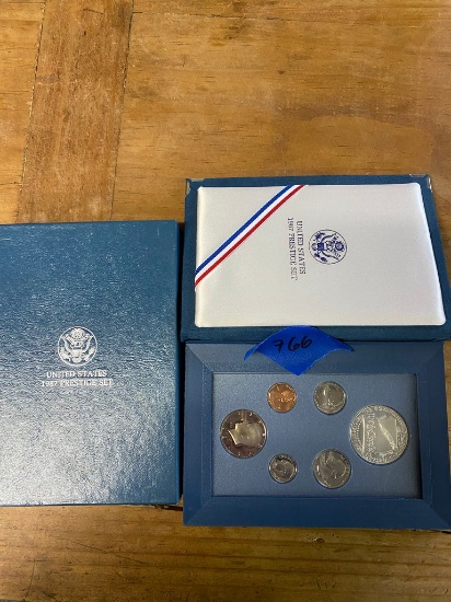 United States 1987 Prestige Set coins