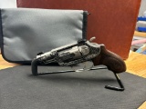 New Fully Deep Engraved Kimber K6S 357 revolver with soft case