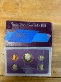 United States proof set 1984 Coins