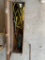Tool Box with jumper cables, torch, grinder