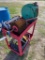 tool Cart with straps,buffer wheel,hose reel and floor buffer
