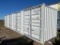 40' 1 trip container with 10 opening doors