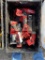 Crate of Milwaukee power tools