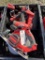 Crate of Milwaukee power tools