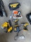 Dewalt Nail Gun, 2 drills, & charger no battery, box of nails