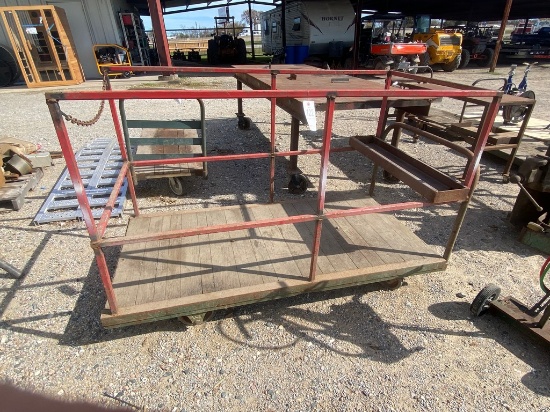 HD Metal Cart/Man lift Basket