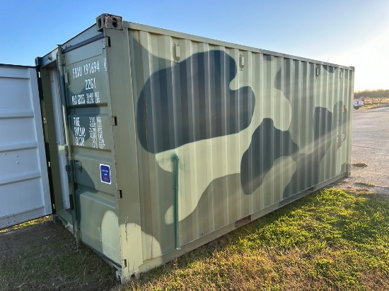 20ft. Container home, AC/Heat spray foam, full bathroom, kitchenette, living area
