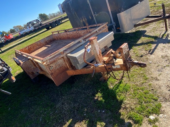 14" all metal Equipment trailer bill of Sale