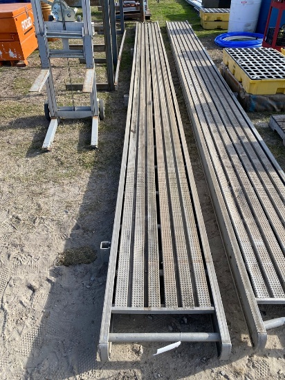 24' alluminum scaffold