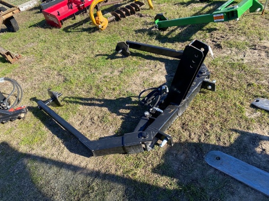 New 3 point hay unroller