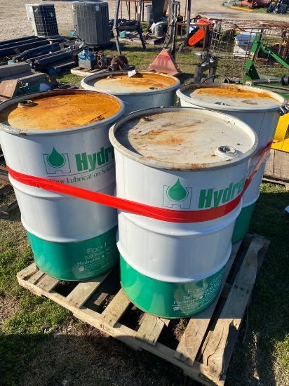 4-55 Gallon Drum with lids