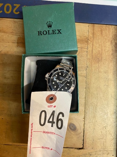 Replica Rolex black face new