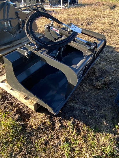 New Wolverine 44" Mini skid Grapple Bucket
