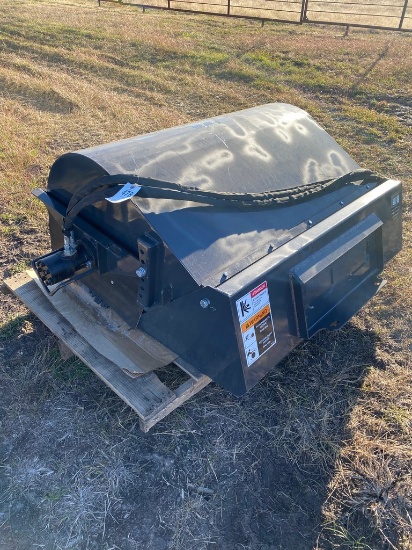 New Wolverine 52" Mini Skid Box Broom