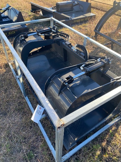 New Wolverine 72" Quick Attach Grapple Bucket
