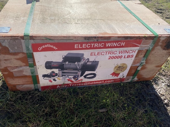 Great Bear 20Klb electric winch