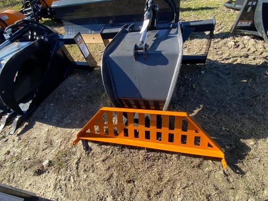 New Wolverine Quick Attach Skid steer Stump Grapple