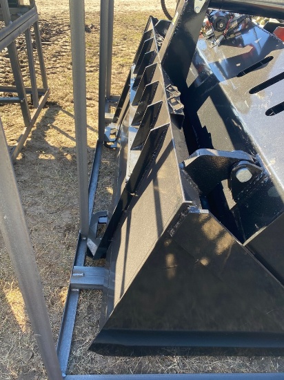 New AGT Quick attach Rock rake Bucket