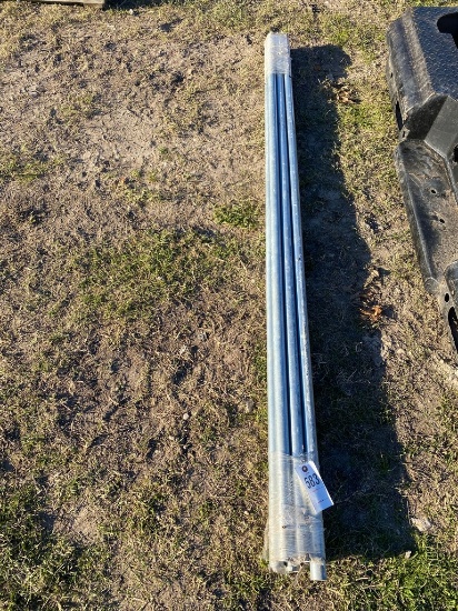 6 Metal fence post