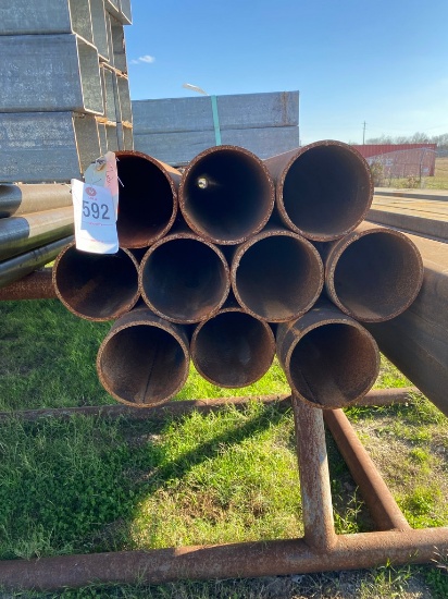 5 1/2' pipe 1/4' 10 pcs @ 21'  210ft.