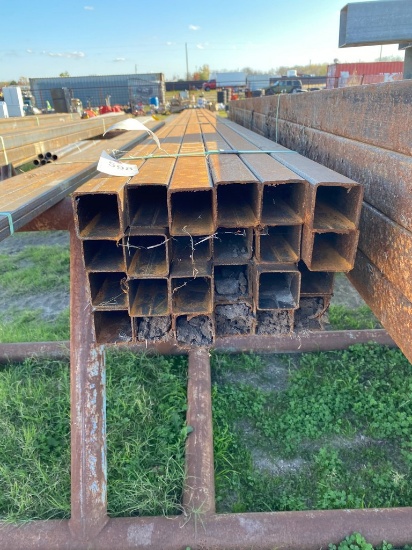 2" Square tubing 16 ga 24 pcs. @20' 480ft.
