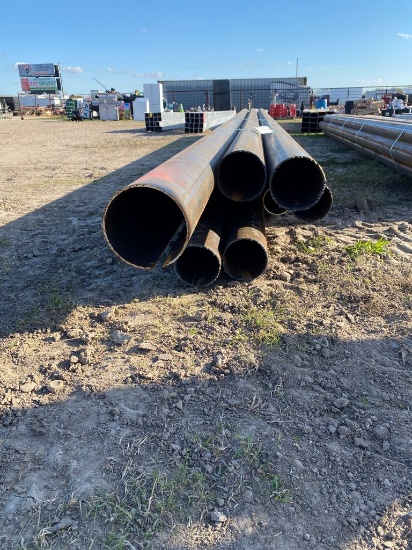 6" OD Pipe Tubing 3/16 10 pcs @ 20'-29' 239 ft.