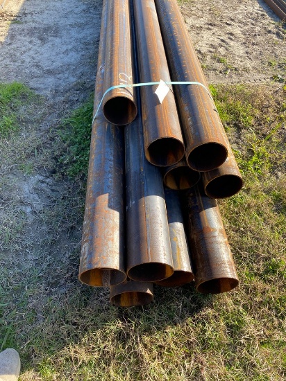 6" pipe 3/16 10 pcs 20'-21' 200 ft.