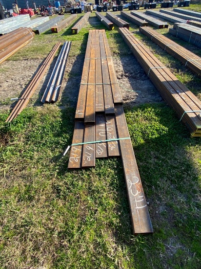 2x5 rec Tubing 11ga 10 assorted pcs 18'-23.5' 206 ft.
