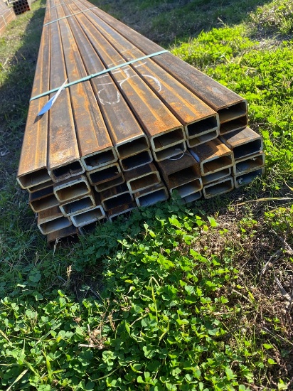 1x2 Rec Tubing 11 ga 35 pcs @ 20' 760 ft.