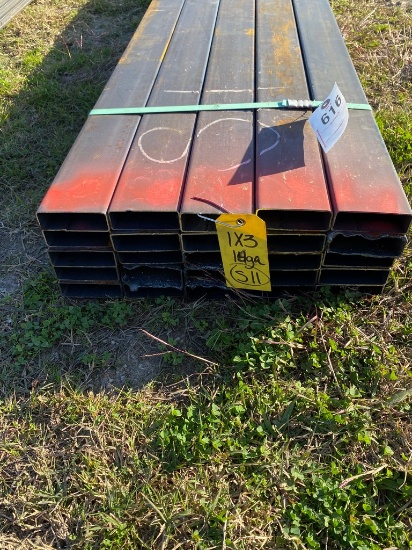 1x3" Rec tubing 16ga 25 pcs @ 21'3" 531ft.
