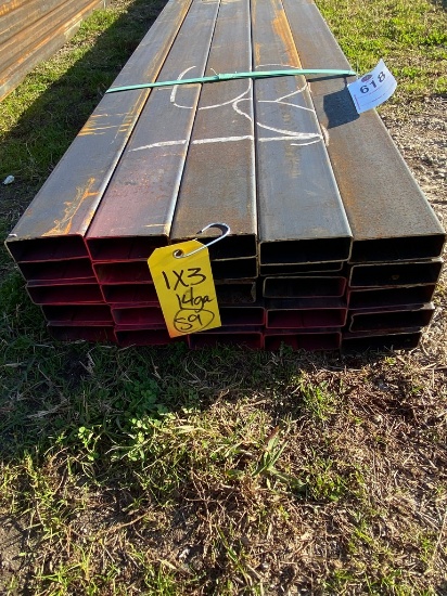 1"x3 Rec Tubing 16ga 25 pcs@21'3" 531ft.