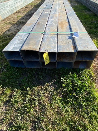4x6 Rec Tubing Galv 11 ga 10 pcs @ 20' 200 ft.