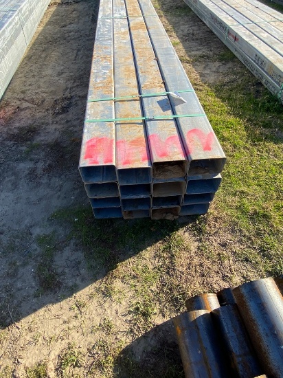 4"x6" Rec Tubing galv. 11 ga 16 pcs @ 24' 384 ft.