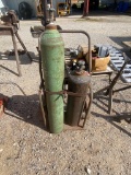 Torch Cart with Oxygen & accet. Bottle