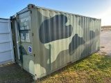 20ft. Container home, AC/Heat spray foam, full bathroom, kitchenette, living area
