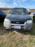 2002 Ford Escape runs & drives clean title vin#1FMYU031X2KC60307