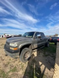 2001 silverado 2500 HD unknown mileage has title