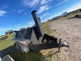Large Pull behind smoker trailer