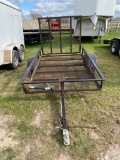 5x8 Utility Trailer with gate