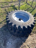 2-Titan 9.5-20R-1 Tractor Wheels & tires