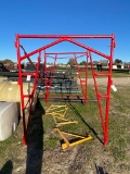 Scaffold with brackets