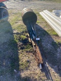 Barrel with rebar & Tpost