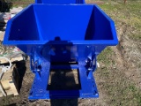 Blue hopper self dumping