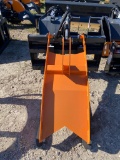 New Wolverine quick attach Skid steer fork grapple